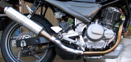 マフラーの輝き具合 goose cab_11