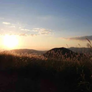阿蘇の夕暮れ