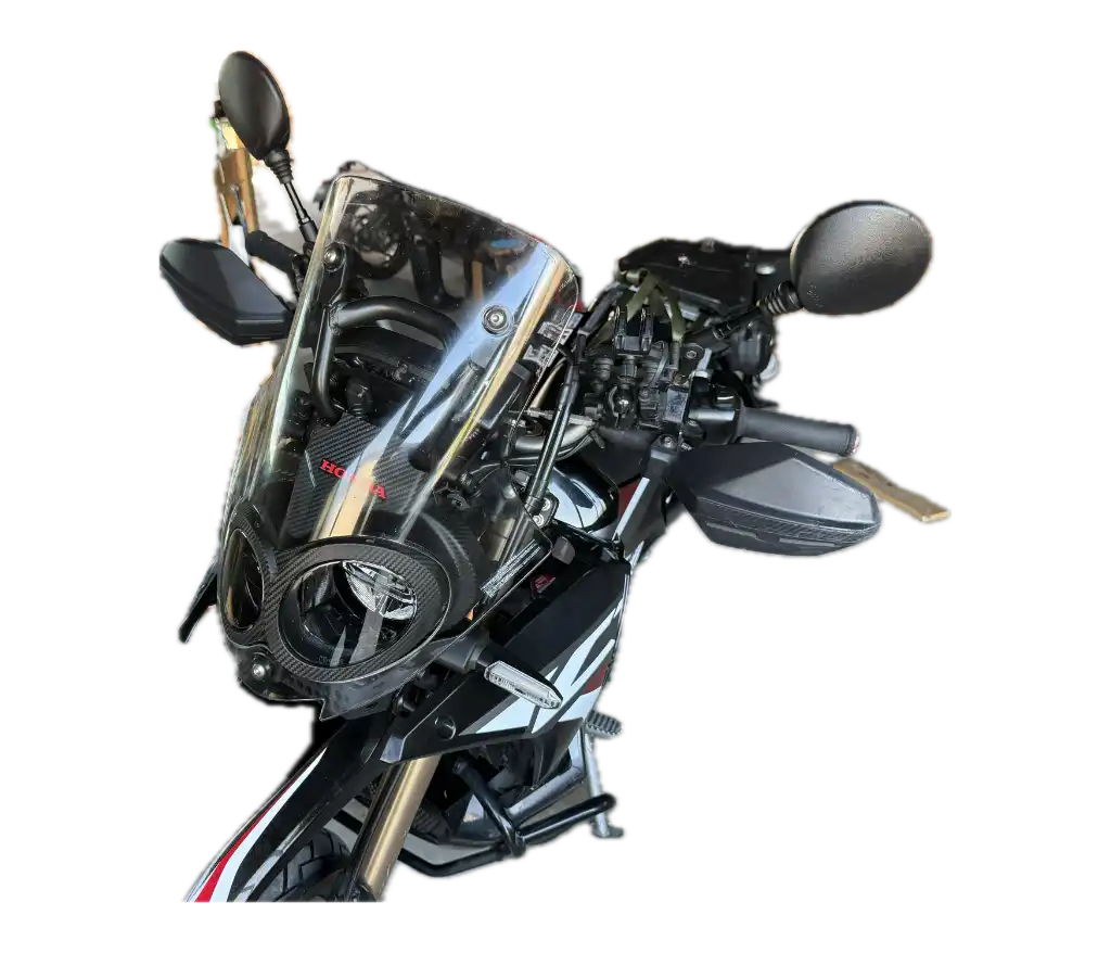 CRF250Rally ヘッドライトステー交換