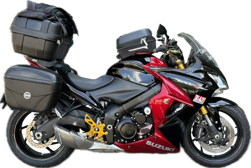 suzuki gsx-s1000f 旅仕様